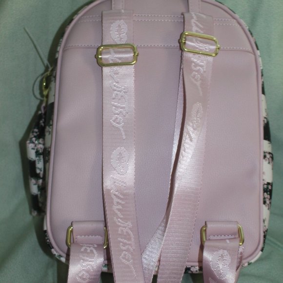 Betsey Johnson Bags Nwt Betsey Johnson Small Backpack Quilted Front